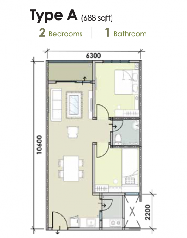 Ambience Residence | 怡宁苑 – Perfect Placement 精心规划 绝佳选择